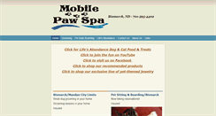 Desktop Screenshot of mobilepawspa.com